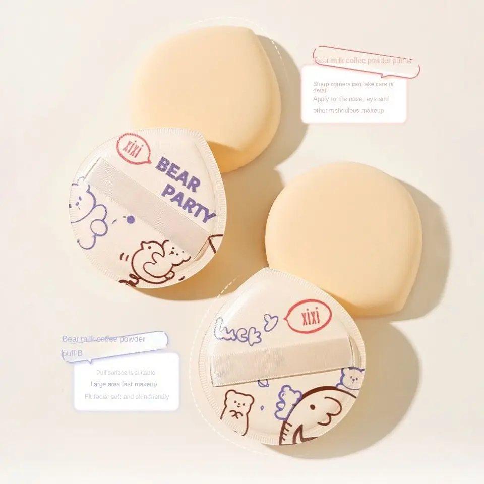Špongie vzduchový vankúš na make-up Puff Profesionálny elastický bavlnený kozmetický obláčik mäkký pokožka, ktorý je priateľský k vzduchovému vankúšovi prášku