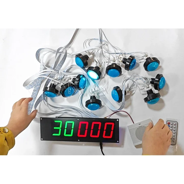 Šport Zlepšiť reflexné vybavenie BlazePod Response Push Button Interaktívna futbalová hra Reakcia Training LED svetlá LED
