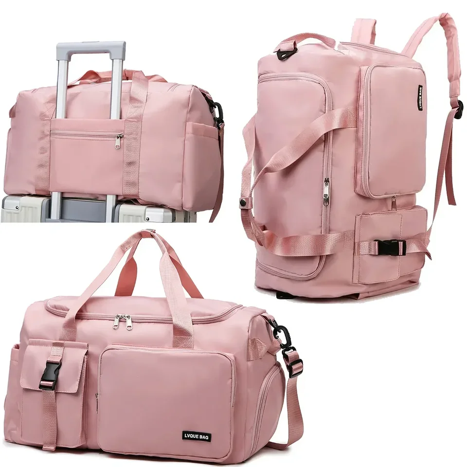 Športová taška na tašku Cestujte suché mokré kabelky pre ženy Ženy Ženy plavecké ramená Crossbody Fitness Outdoor Cesture Bag Weekender Duffel