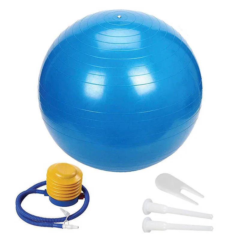 Športové jogové gule vyváženia Bola Pilates Fitness Gall s pumpou Anti-Burst a Antis-Slip Gym Cvičenie cvičenie Masáž