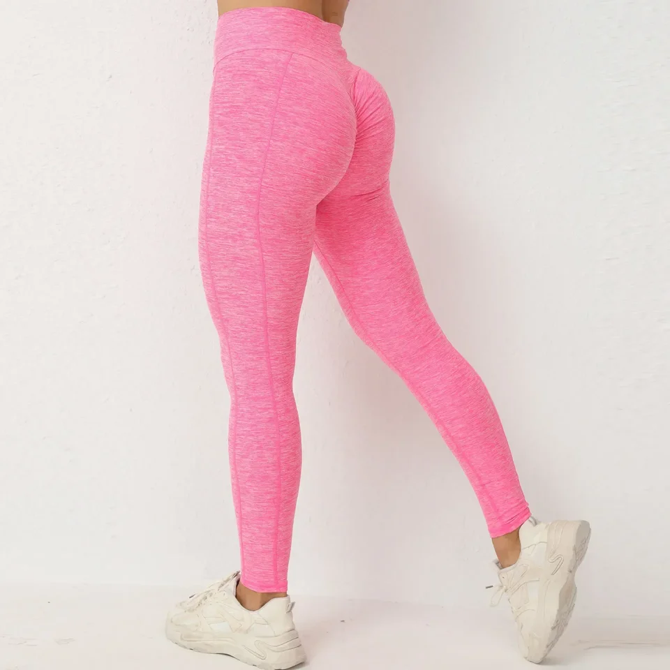 Športové legíny Push Up Športové pančucháče 2025 Sportswear Woman Gymel jogu odevy trať Pink Orange Purple Grey Leggins Mujer