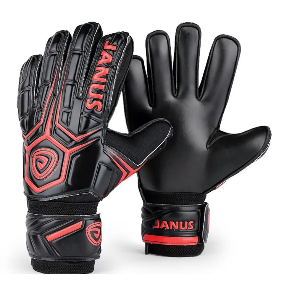 Športové rukavice prstom podporujú rukavice Rukavice brankárov trvanlivé nekĺzavé brankárové rukavice rukavice opotrebujúce hand strážca latexové futbalové rukavice dospelých dospelých
