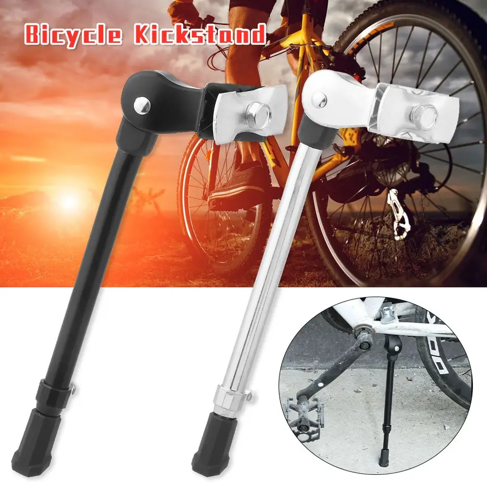 Športové ťažké bočné bočné zadné nastaviteľné kick stojan na bicykli Parts Mountain Bike Kickstands