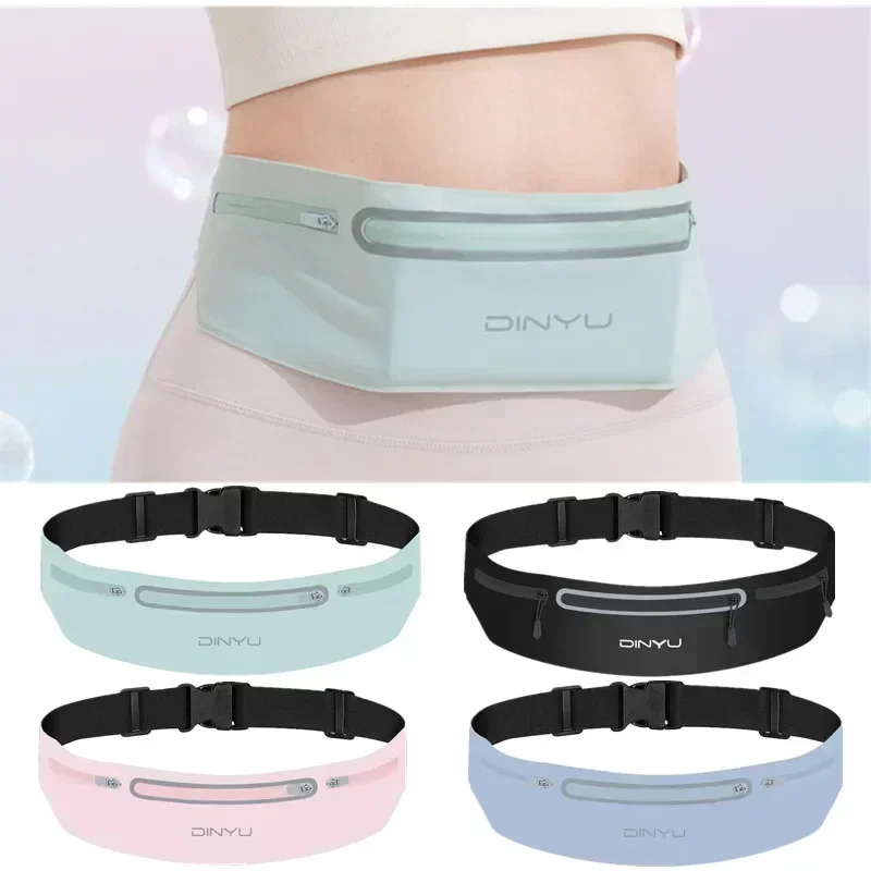 Športový pás balenie Fanny Pack Peňaženka nastaviteľná muži Ženy Riadiaci vreckový remeň