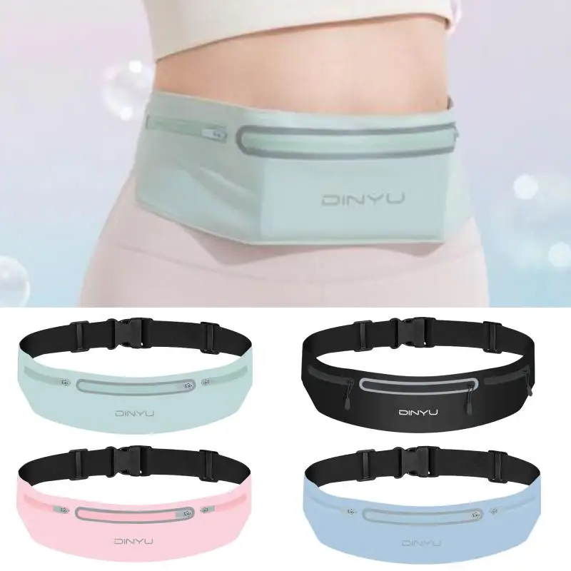 Športový pás balenie Fanny Pack Peňaženka Nastaviteľná muži Ženy Prenosné prenosné držiak na telefón Bum