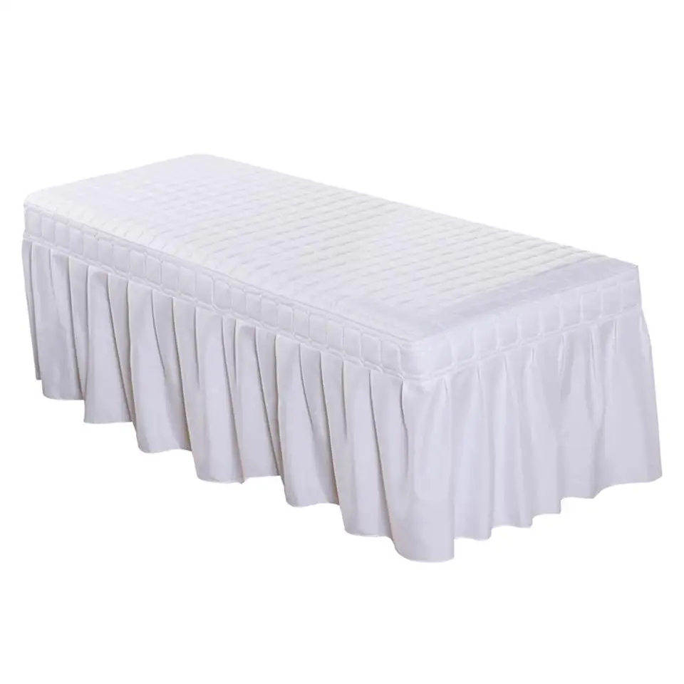 Štandardná masážna stolová sukňa sukňa Belle Facial Cover Linen Valance List