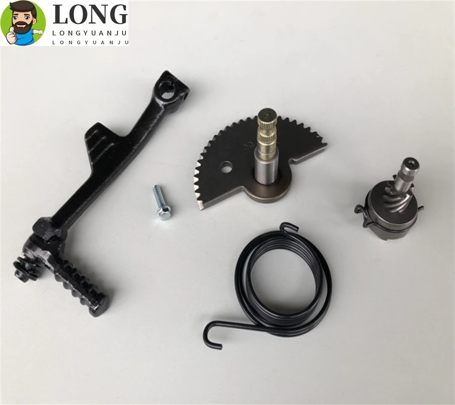 Štartovacia páka Aktivovanie Scooter Engine Kick Starter Spring Idle Gear pre Honda SCR100 SCR 100 SCV 100 GCC WH100 OLDA100 SCV100