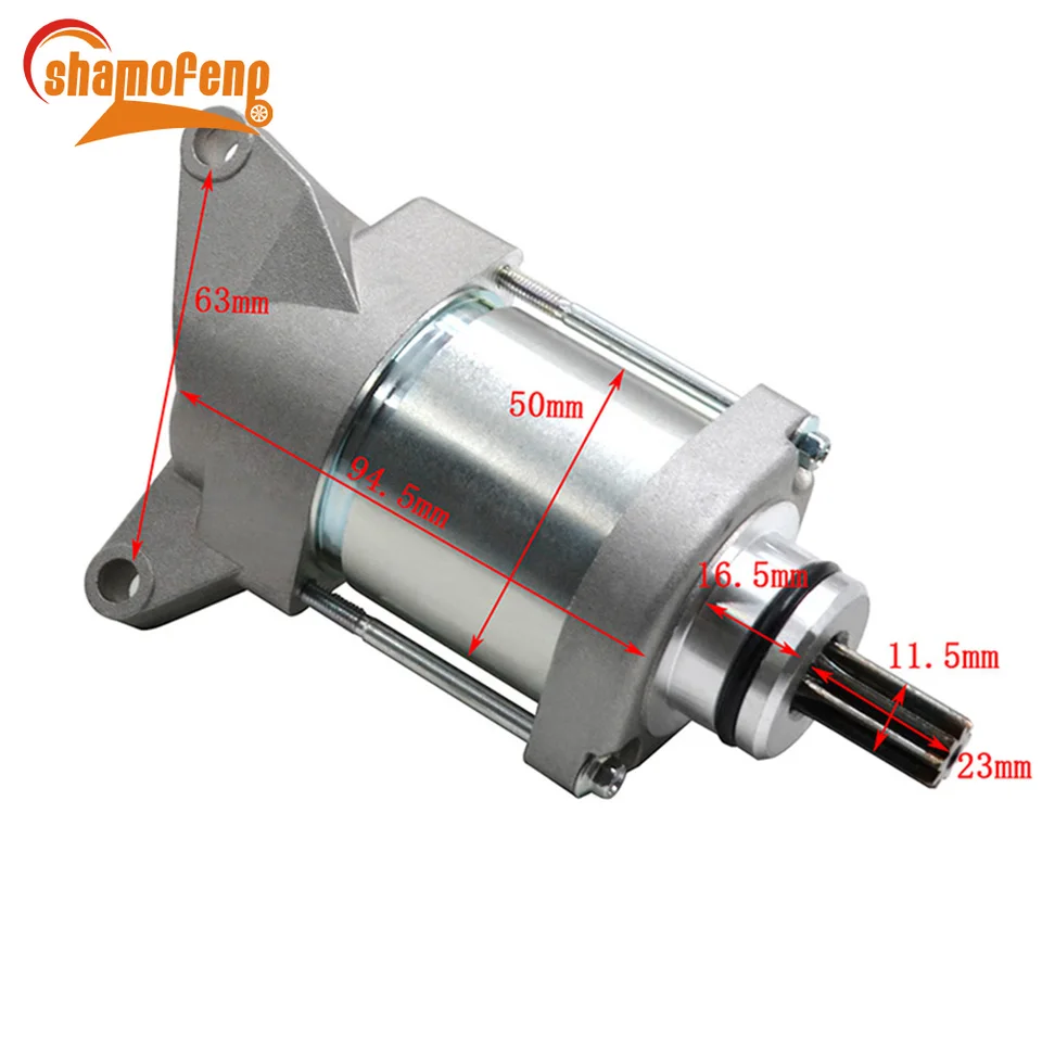 Štartérový motor, ktorý začína pre Yamaha WR450 WR450F WR 450 F 2003-2006 5TJ-81890-00-00 5TJ-81890-20-00 5TJ-81890-10-00