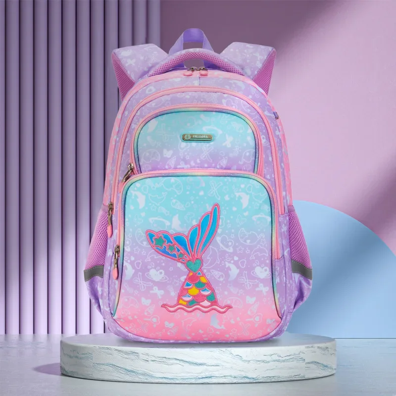 Študenti pre deti morská panna batohy Nové triedy 1-6 Primárne chlapci dievčatá veľké školské tašky pre chlapcov kniha Bag Mochila infantil