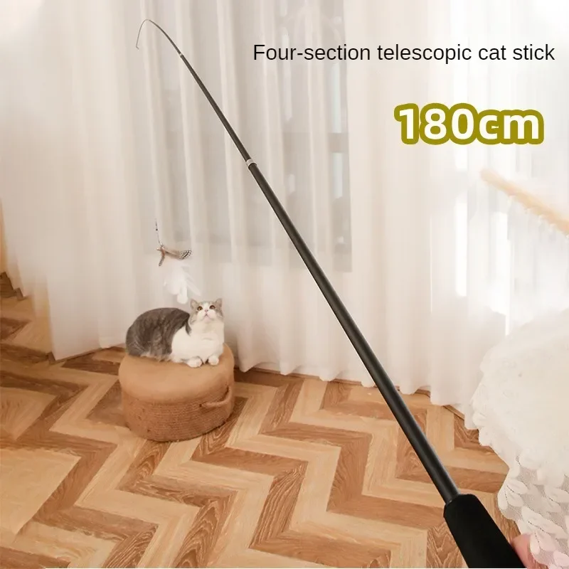 Štyri sekcie Teleskopická mačka Stick 1,8 me