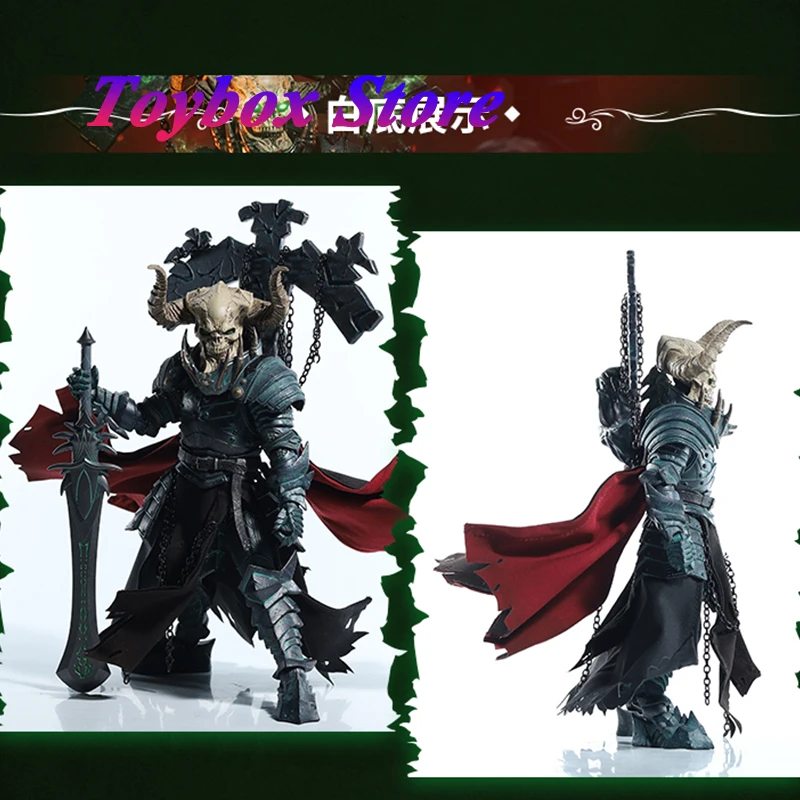 Štyria rytierskí mýtickí légie 1/12 Demistros Action Obrázok Mini plášťový dizajn Delicate Shield Model pre 6,5 palca vojaka
