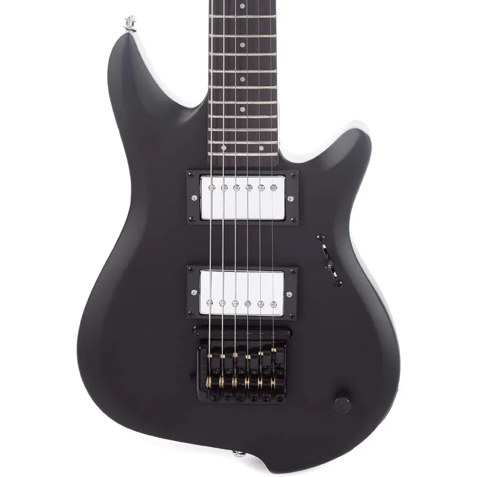 Štúdio MIDI Guitar Birthday Darček pre deti pre hostí, (čierny matný) Darček pre deti, Hex Midi Pickup, mahagónová drevená guita