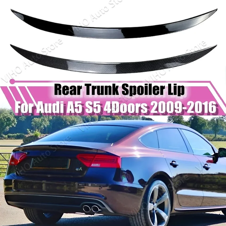 Štýl MP pre Audi A5 S5 4 Dvere Spoiler Wing 2009 2010 2010 2012 2013 2014 2015 2016 2016