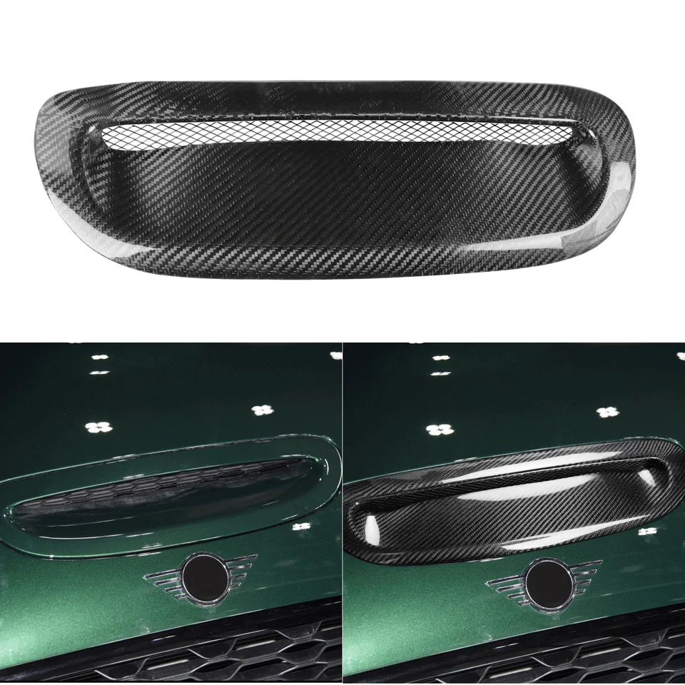 Štýl z uhlíkových vlákien pre 07-13 Mini Cooper S R55 R56 R57 R58 Hood Air Vet Verge Verge