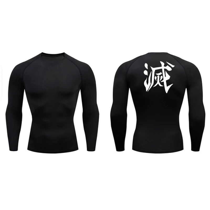 Štýlové grafické kompresné košele pre mužov Atletické rýchle suché vyrážky strážca telocvičňa Running Tshirt Tops Tops Baselayers Undershirts