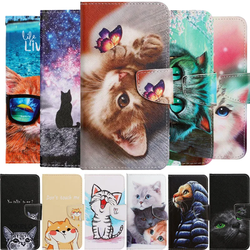 Štýlové puzdro Krásna mačka pre redmi poznámku 9 9a 9c 9t 10 11 9s 10s Pro Poco X3 NFC M3 M4 Pro 5G 4G Krea