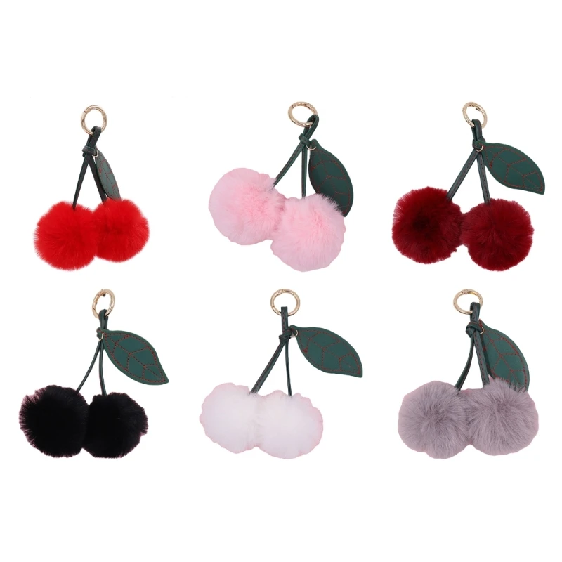 Štýlové čerešňové kľúče módne tašky príslušenstvo čerešňové keyring