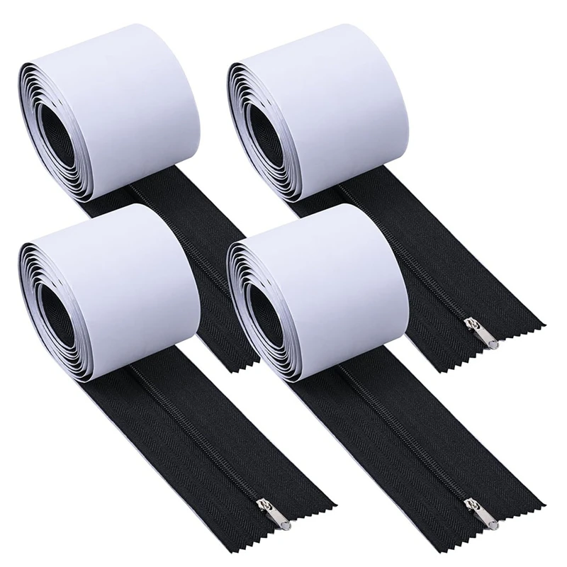 Šupka a palica zips, 7 stôp vysokohlivá samohadná zips, obojstranný zips pre prachové bariéry stanový zips
