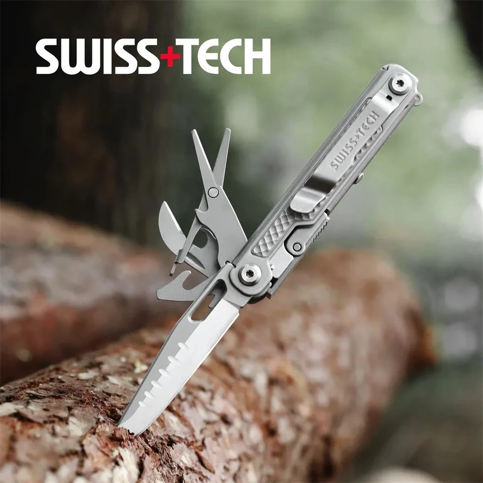 Švajčiarska technika 11 v 1 skladací nôž Multi nôž vonkajšie vrecko Mini prenosný nôž viacerých nožov prenosný prenosný skladací nôž