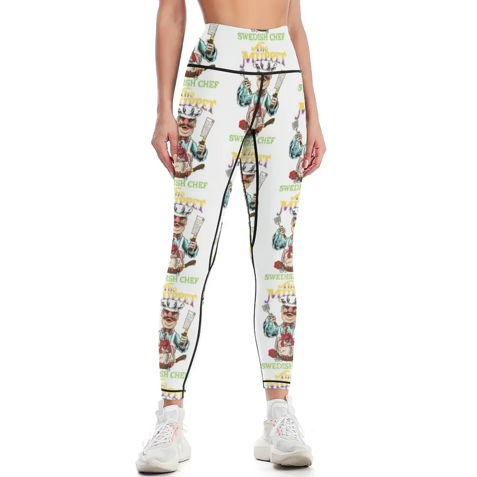Švédsky šéfkuchár \ t leggings športy pre telocvičňové nohavice dámske legíny
