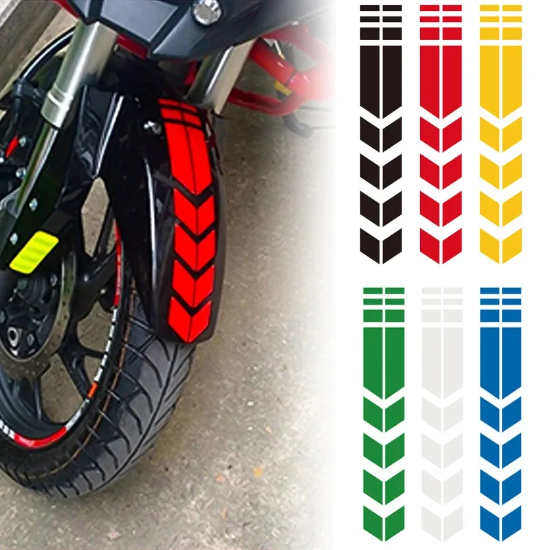 Šípka na motocykel Stripingick Fender Waterproofreflection Decal pre LTZ 400Suzuki Ducati Ducati Ducati Ducati Xvenom Honda Hornetcb600f