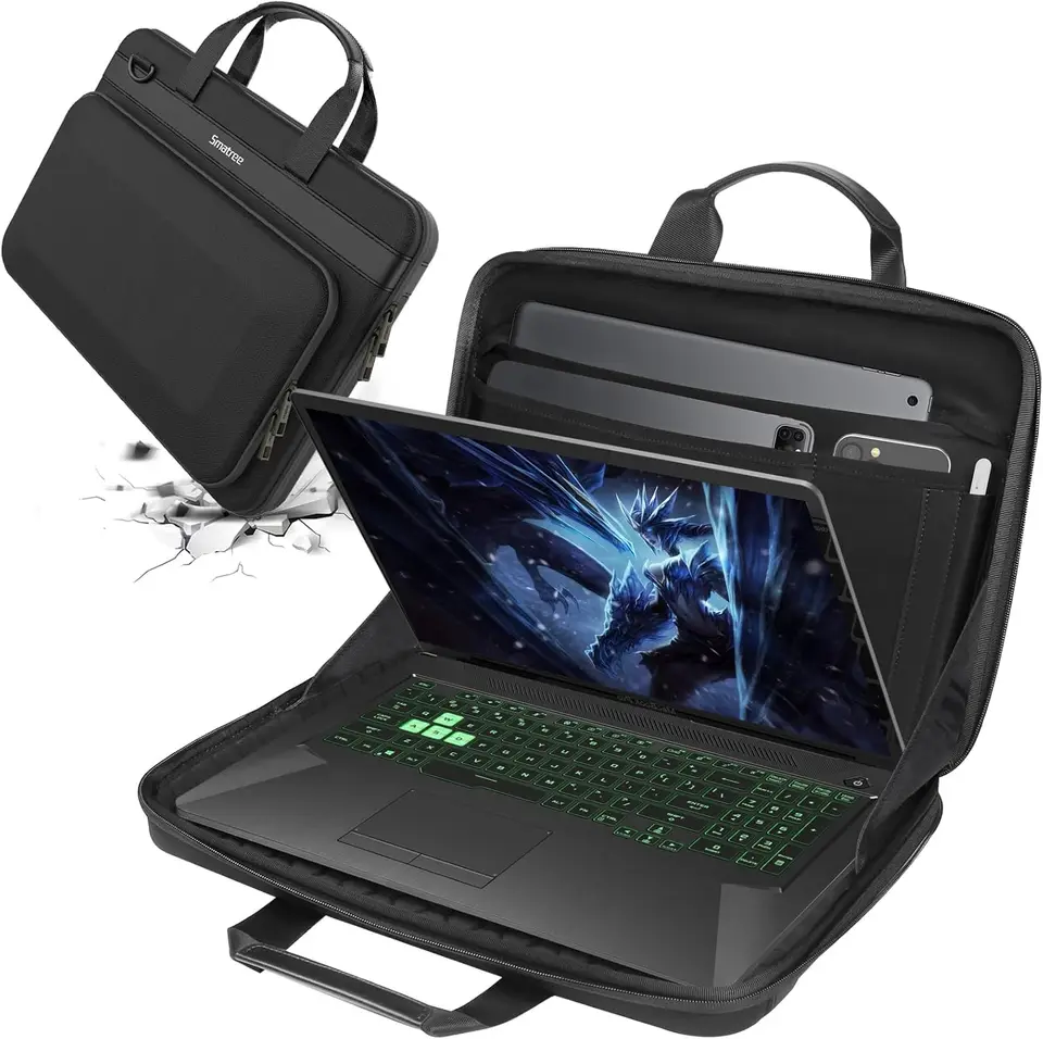 Ťažké tvrdé puzdro pre Razer Blade 17 2022, Razer Blade 18 2024, 16inch Acer Nitro 16 herný notebook AN16-41-R3ZV/AN16-41-R148