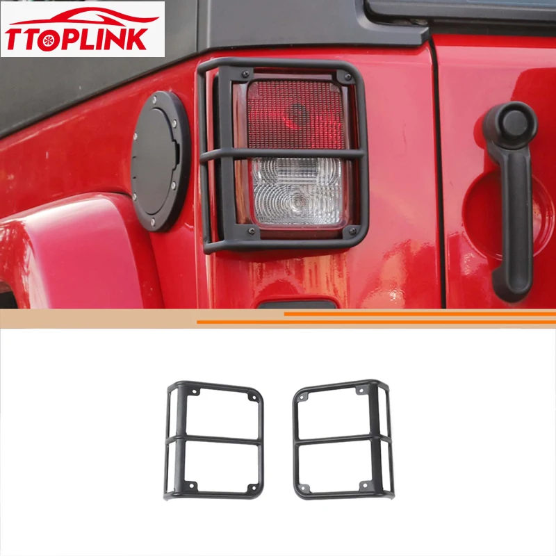 Železný exteriérový zadný dekoračný kryt pre Jeep Wrangler JK 2007-2017