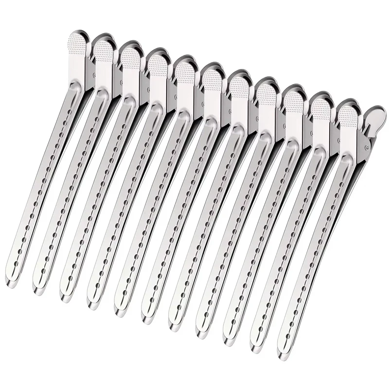 Žena Clips Clips Clips Metal Kajenie Sekcia Strip Clip Celfs Herber strih na vlasy