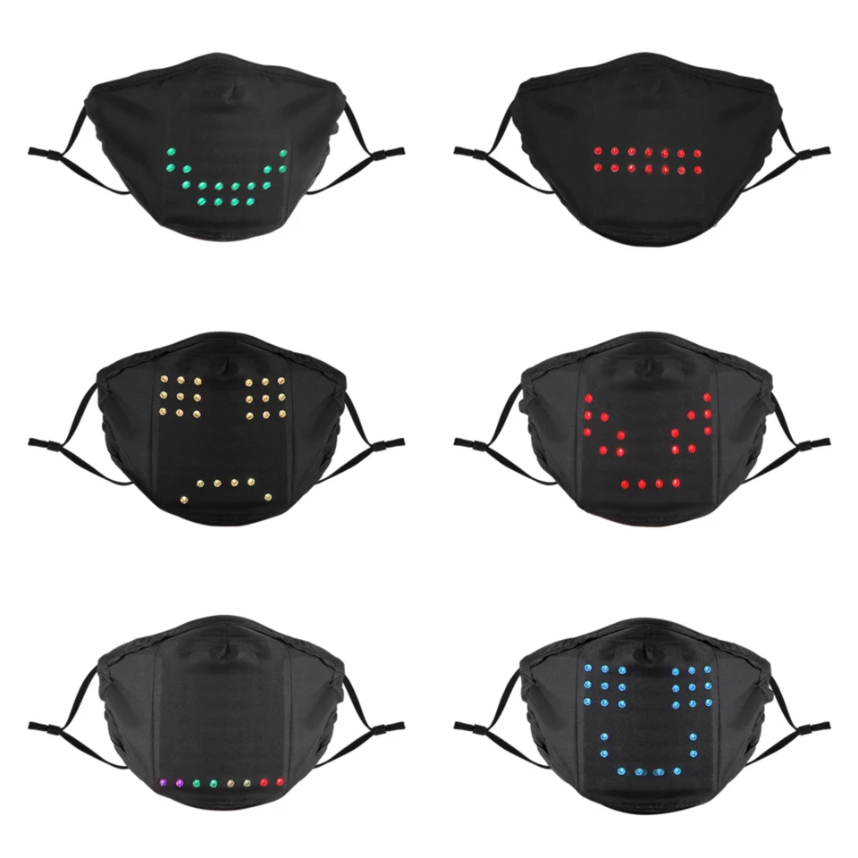 Ženské muži žiaria v tmavej lebke strašidelné masky ústí po polovicu tváre Halloween Party Mask Mask Halloween Party Darčeky pre hostí