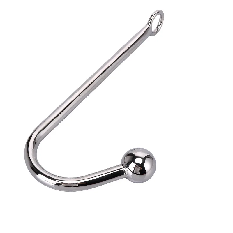 Ženy Anal Plug Fetish Toy Anal Hook BDSM Gay Gay Nereze Sex Sex Hray pre mužov kovový zadok dilatátor prostata masážny cudnosť cudnosť