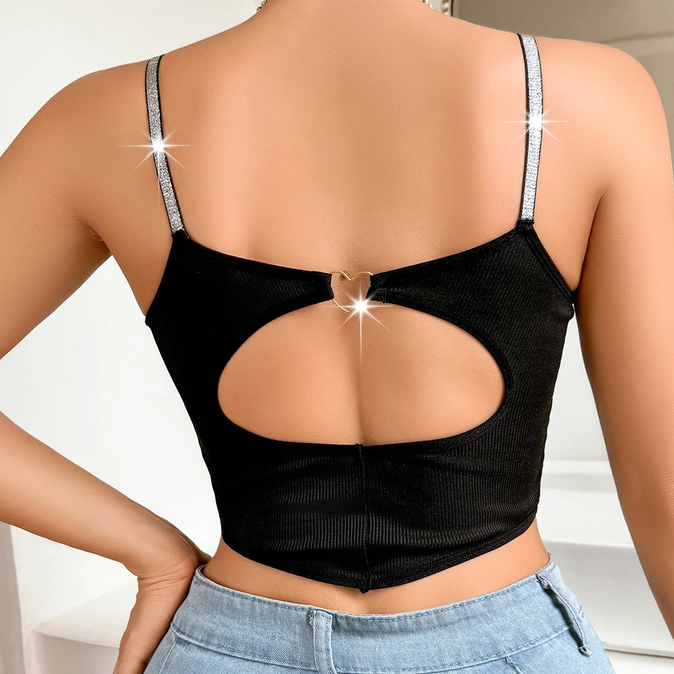Ženy bezšvové vrcholy plodín Sexy podprsenky Žena Priedušná Brassiere nová módna vesta Spevná farba Dutiny z rebrovaného intimátov spodná bielizeň