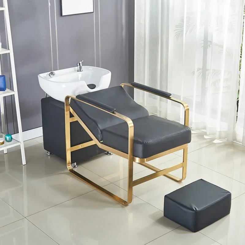 Ženy Dláždenie holičstva Luxusné herné hry Kozmetické kreslo Barberové stoličky kozmetické vybavenie stylista Silla Barbero Dekorative