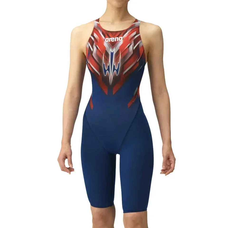 Ženy jeden kus plaviek triatlon konkurenčný profesionálny výcvik dĺžka kolena Rýchle suché plavky plavky bazén Comfortble plavky