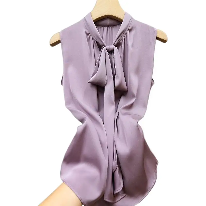 Ženy Lace Up Bow kravaty sexy elegantné saténové šifónové blúzka Kórejské ľadové hodváb plus veľkosť žien Tops блузки женские blusas majer