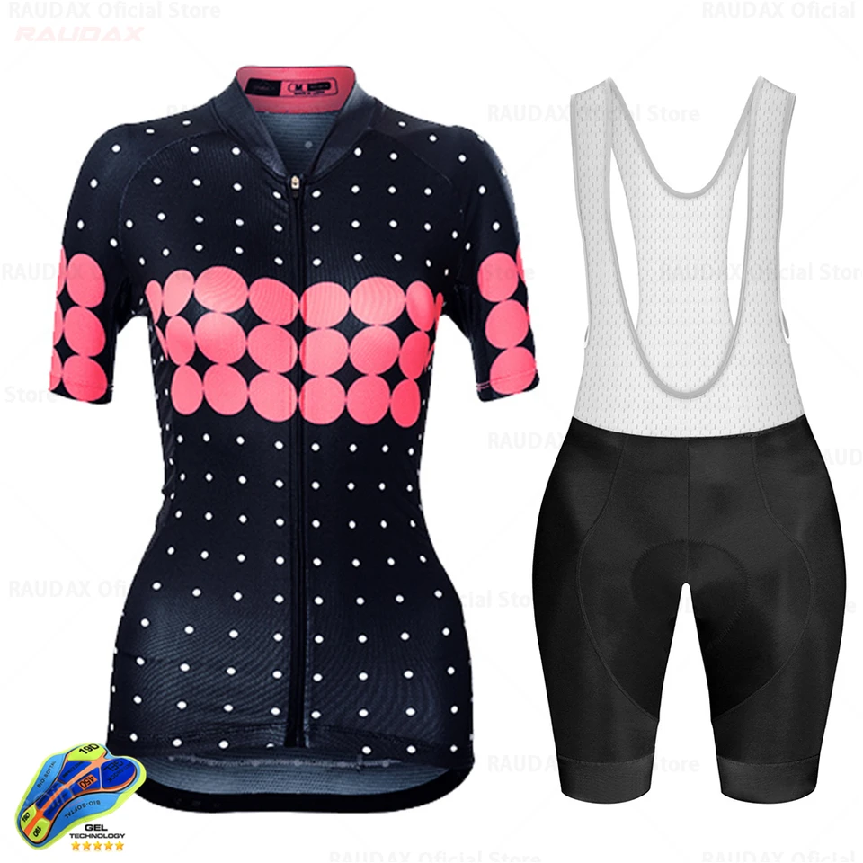 Ženy na cyklovanie oblečenia dres bicykel set female mtb ropa ciclismo raudax dievčenský cyklus cyklus neformálne opotrebenie bicyklov bitky krátke raudax