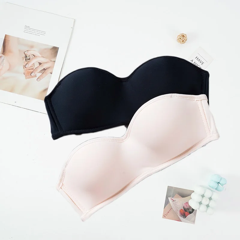 Ženy neviditeľné podprsenky bez ramienok Braleta 1/2 šálky Dámske spodné prádlo Sexy spodná bielizeň Žena bezšvové večierky Svadobné podprsenky