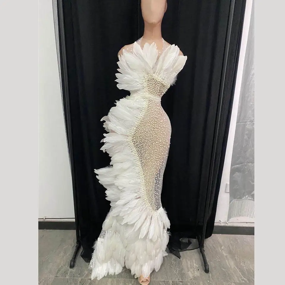 Ženy Sexy ples halter kamienky dresie perie plech