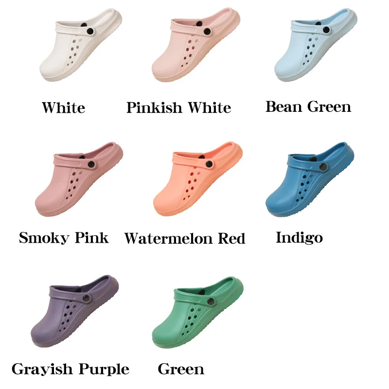 Ženy Strubové dreváky Svetelné sestričky Vysoko kvalitné lekárske topánky Nekĺzané chirurgické topánky Soft Pet Hospital Scrub Clogs X06-12