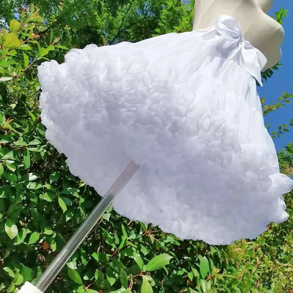 Ženy Tulle Petticoat Lolita Petticoat Cosplay Party Dress 2025