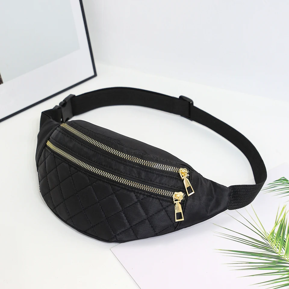 Ženy v taške Fanny Pack na hrudi