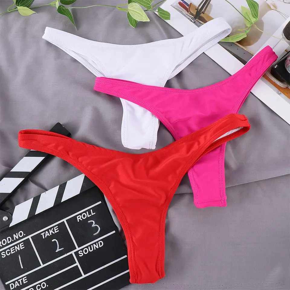 Ženy Viazané boky režiséry Biquini Bikini Sviežové nohavičky plavky