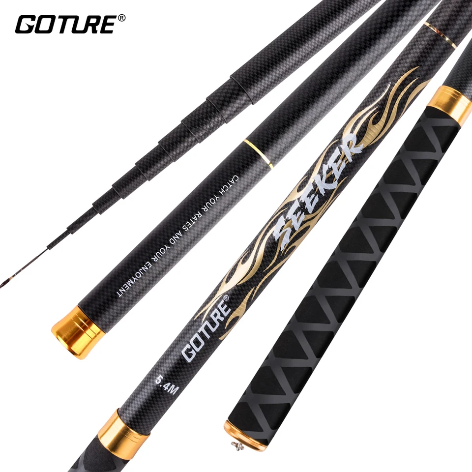 Žiadateľ goture Tenkara Feeder Rod 3,6 m-7,2 m ultraľahký ďalekohľad