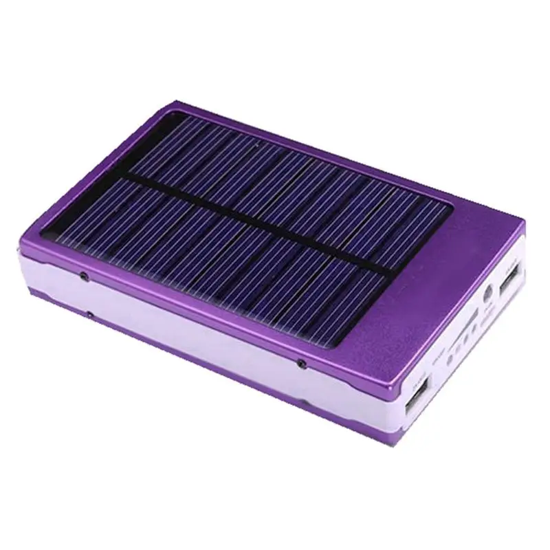 (Žiadna batéria) 18650 Solar Power Bank Charger DIY Box PABERBANK PRÍPADOVÁ BANKA BANK BANK DROPSHIP