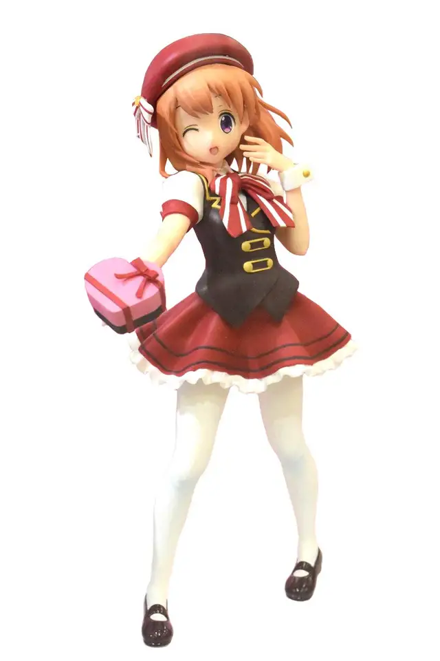 Žiadna krabica japonská originálna anime postava Hoto Kokoa/Kafuu Chino Action Figure PVC Collectible Model Hračky pre chlapcov