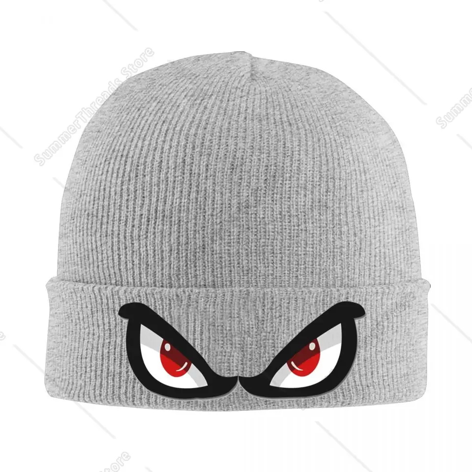 Žiadne strach očí Beanie Hats módne čiapky pre dospelých unisex telocvične pletená klobúk jesenná zimná grafická elastická čiapka čiapky
