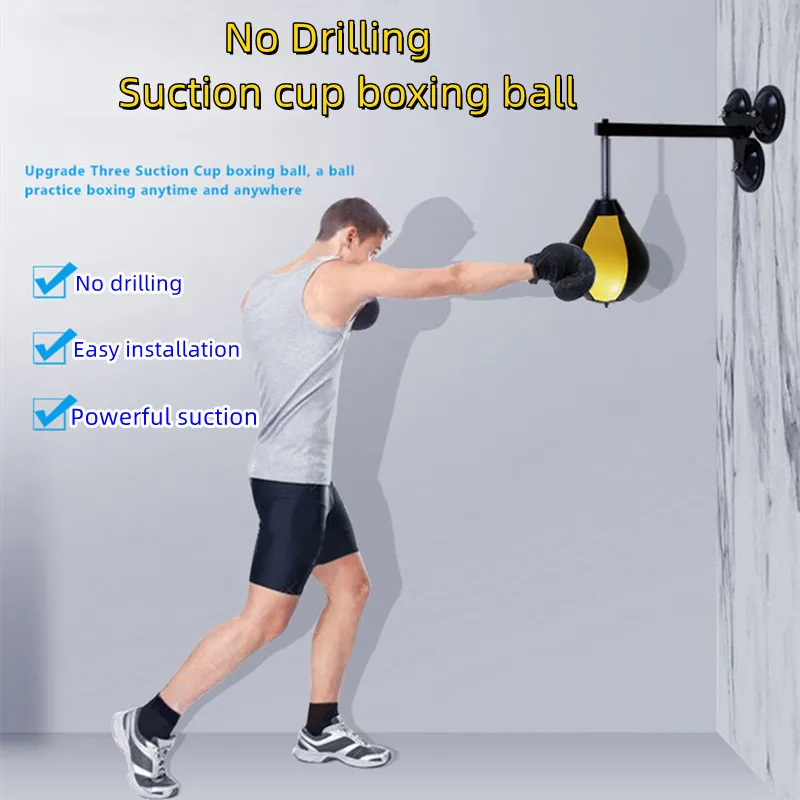Žiadny vŕtací box Training Gall Sution Pohár boxu Rýchlosť Rýchlosť guľa Domáca bojový bojový tlak na tlak loptičku