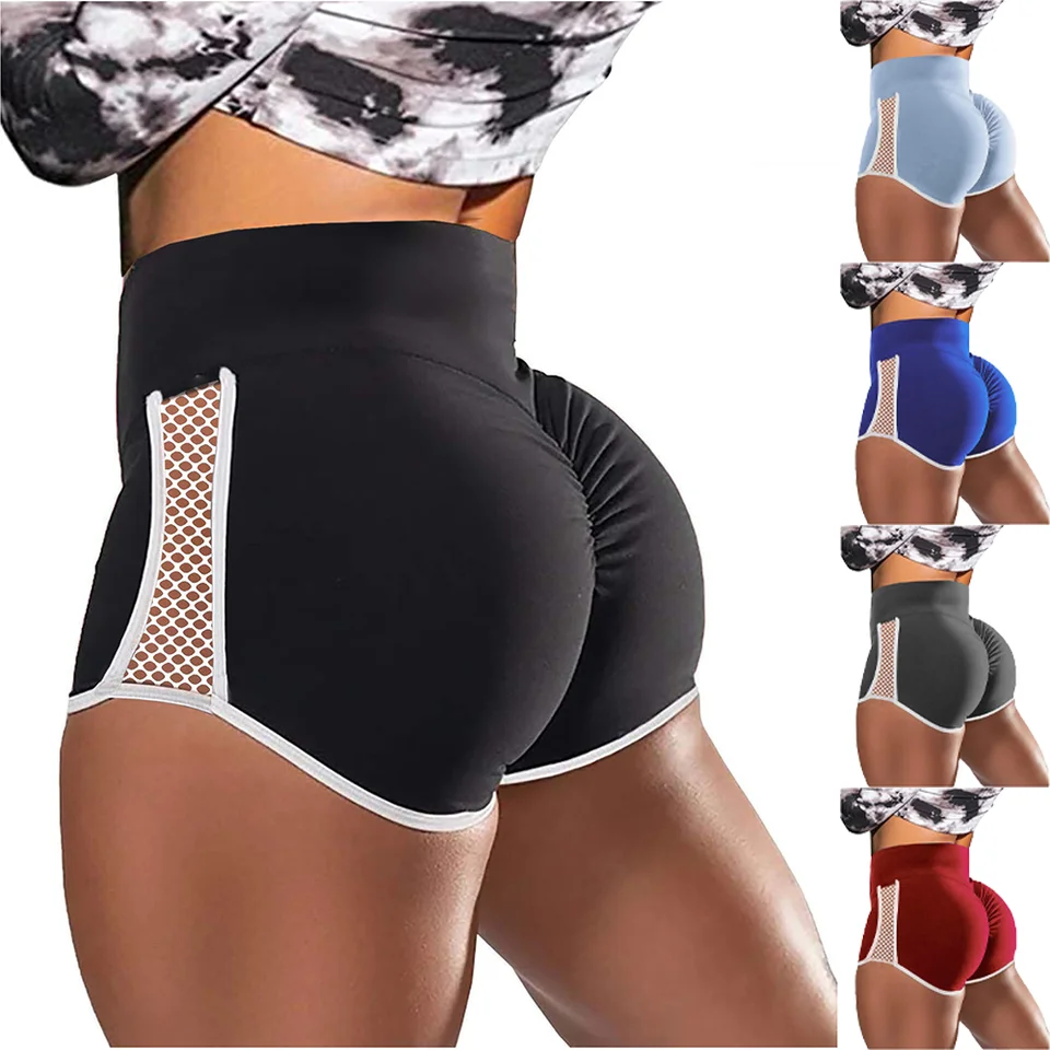 Žien s vysokým pásom brucho zastrčenie krátkych žien Summer Bermuda šortky Ženské dámske sukne nohavice oblečenie sexy pláž nízko vzostup