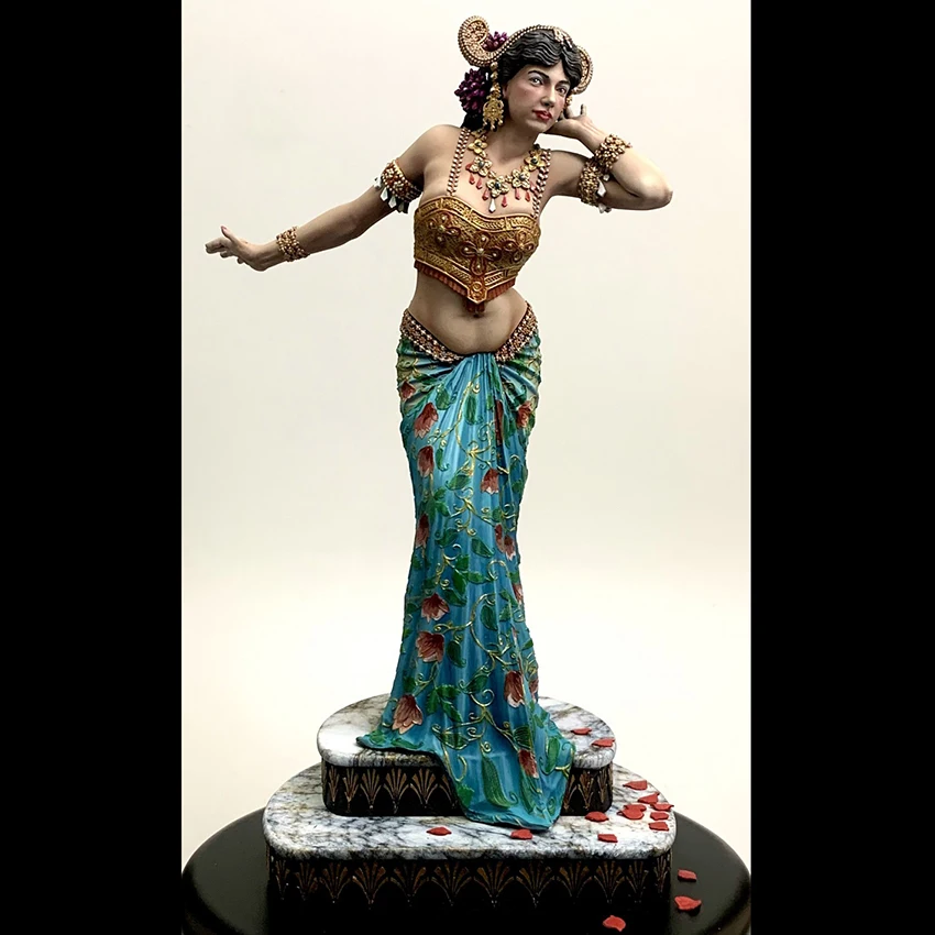 Život Vojak 1/16 120 mm Starí fantasy bojovník Stánok Model nezasiahnutých nenatievaných figúrkových budov