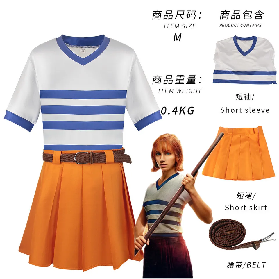 Živá verzia jedna p-dieli anime opica D. Luffy Cosplay kostýmy NAMI Uniformy Zoro Suits Halloween for Women Men Deti Cos Darčeky