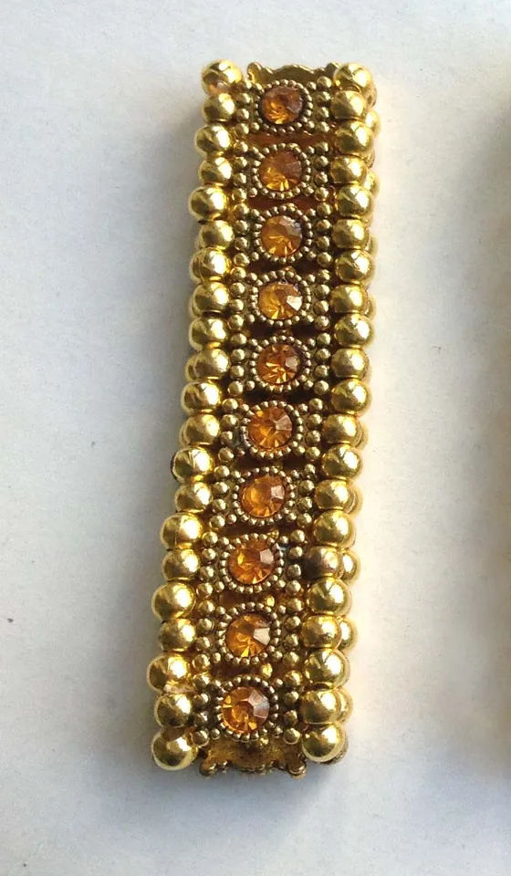 Žltý kamienok na náramok na náramok s krištáľovým náramkom pre ženy predávaný Hot Stretch Bangle 1 riadky Bacelets kryštálový elastický náramok